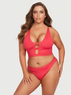 Fredericks Of Hollywood Sunset Bikini Top Plus Size