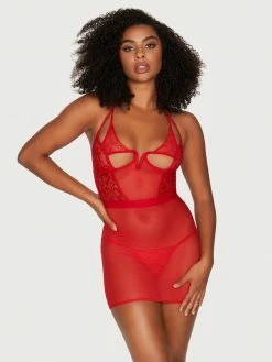 Fredericks Of Hollywood Praire Chemise Lingerie