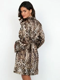 Fredericks Of Hollywood Harrietta Satin Robe Lingerie