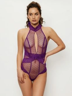 Fredericks Of Hollywood Alexia Love Mesh Teddy