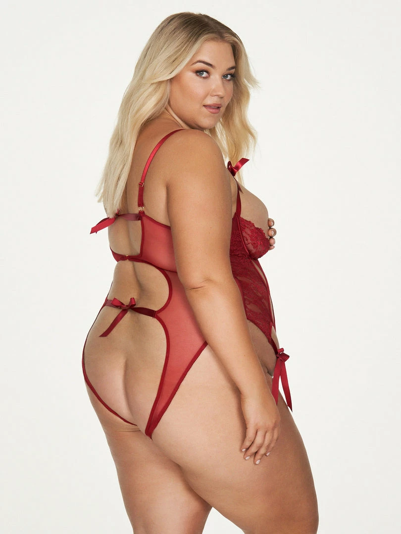 Fredericks Of Hollywood Skye Open Cup Teddy 2 Fredericks Of Hollywood Skye Open Cup Teddy