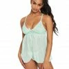 Fredericks Of Hollywood Leslie Babydoll Set Lingerie