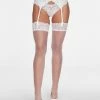 Fredericks Of Hollywood Athina Lace Top Sheer Stocking