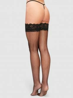 Fredericks Of Hollywood Maddison Fishnet Stay Up