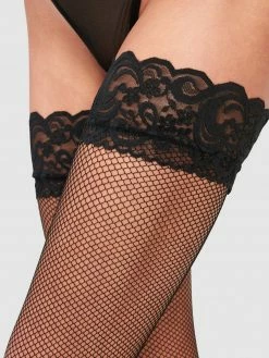 Fredericks Of Hollywood Maddison Fishnet Stay Up