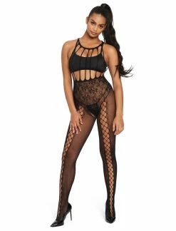 Fredericks Of Hollywood Hadley Rose Bodystocking Lingerie