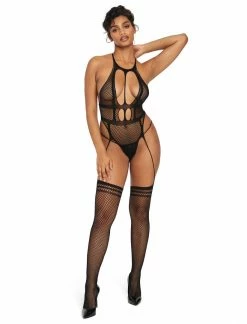 Fredericks Of Hollywood Lingerie Jessalyn Bodystocking