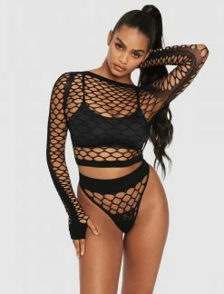 Fredericks Of Hollywood Iveta Bodystocking Lingerie