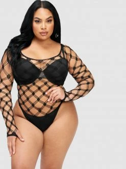 Fredericks Of Hollywood Lingerie Adira Bodystocking