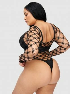 Fredericks Of Hollywood Lingerie Adira Bodystocking