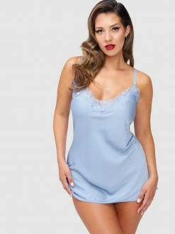 Fredericks Of Hollywood Loretta Satin Chemise Chemises