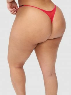 Fredericks Of Hollywood Rozlyn Mesh And Stud Micro Thong