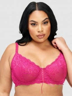 Fredericks Of Hollywood Charlotte Lace Full Figure Underwire Bra Bras