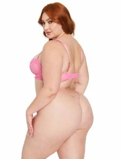 Fredericks Of Hollywood Cindy Lace Full Figure Balconette Underwire Bra