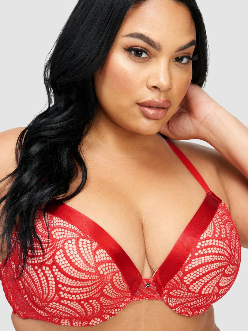 Fredericks Of Hollywood Bras Exxtreme Cleavage Tuxedo Lace Full Figure Bra 3 Fredericks Of Hollywood Bras Exxtreme Cleavage Tuxedo Lace Full Figure Bra