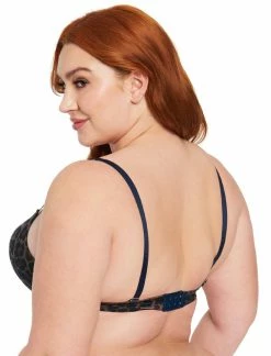 Fredericks Of Hollywood Heartthrob Print Full Figure Boost Bra Bras