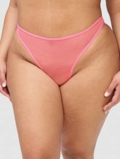 Fredericks Of Hollywood Vivienne Open Crotch Mesh Bikini Panties