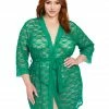 Fredericks Of Hollywood Lingerie Margarita Floral Lace Robe