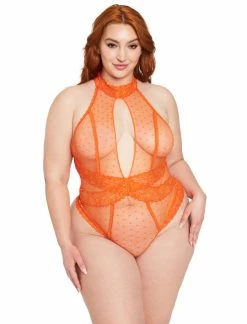 Fredericks Of Hollywood Alexia Love Mesh Teddy