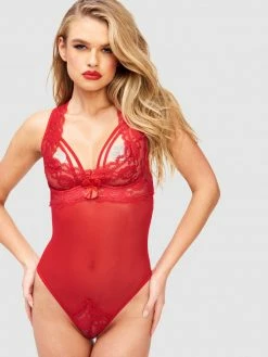 Fredericks Of Hollywood Arabella Rox Open Cup Teddy